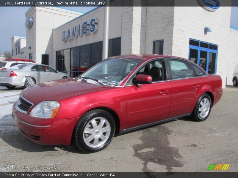 Redfire Metallic / Shale Grey 2005 Ford Five Hundred SE