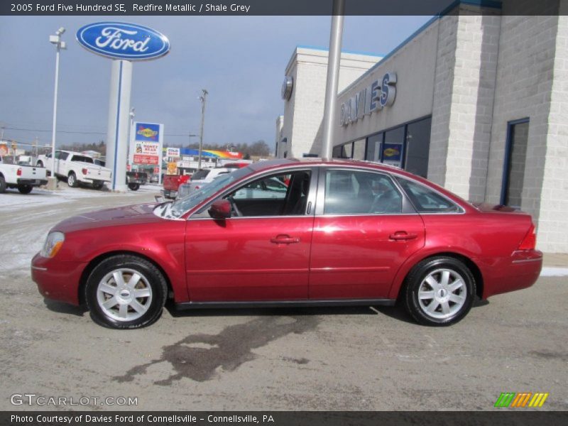 Redfire Metallic / Shale Grey 2005 Ford Five Hundred SE