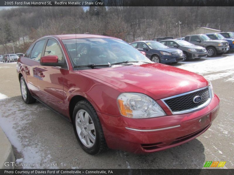 Redfire Metallic / Shale Grey 2005 Ford Five Hundred SE