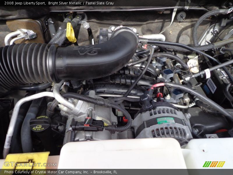  2008 Liberty Sport Engine - 3.7 Liter SOHC 12 Valve V6