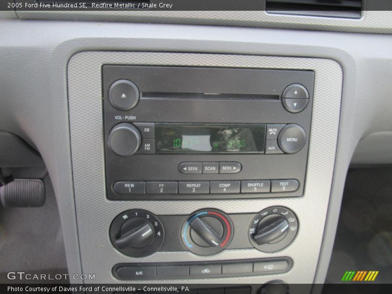 Audio System of 2005 Five Hundred SE