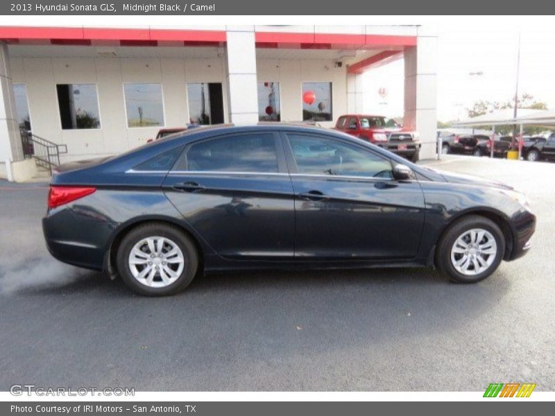Midnight Black / Camel 2013 Hyundai Sonata GLS