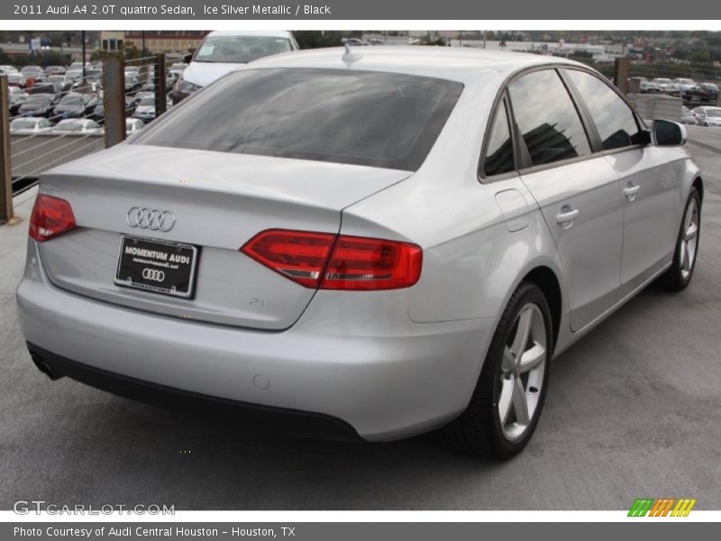 Ice Silver Metallic / Black 2011 Audi A4 2.0T quattro Sedan