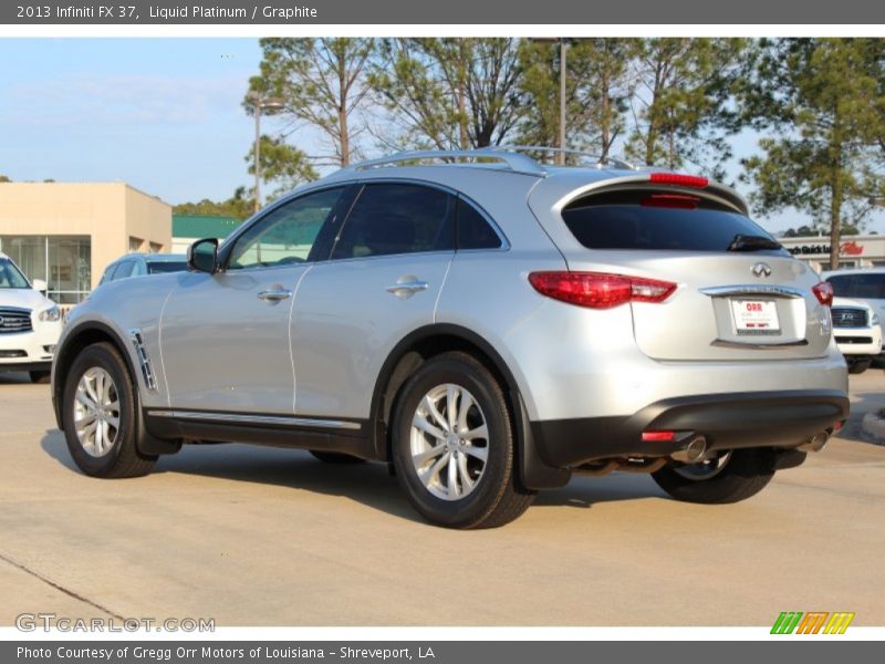 Liquid Platinum / Graphite 2013 Infiniti FX 37