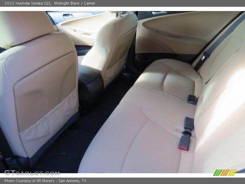 Midnight Black / Camel 2013 Hyundai Sonata GLS
