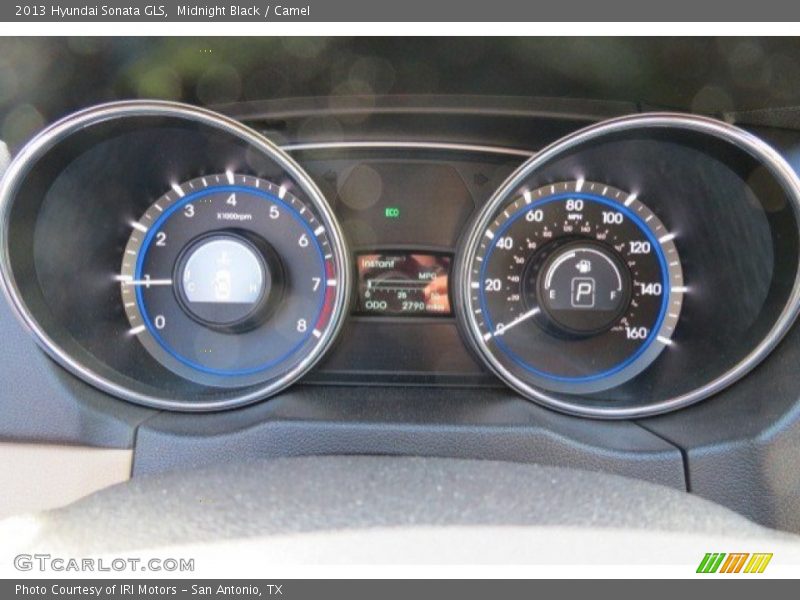 Midnight Black / Camel 2013 Hyundai Sonata GLS