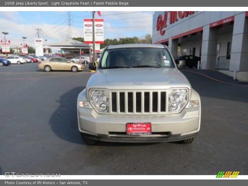 Light Graystone Pearl / Pastel Pebble Beige 2008 Jeep Liberty Sport