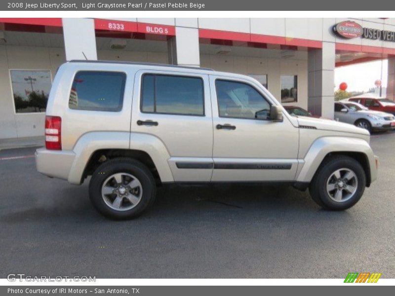 Light Graystone Pearl / Pastel Pebble Beige 2008 Jeep Liberty Sport