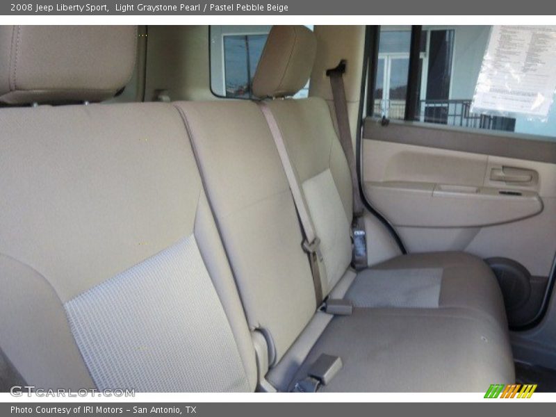 Light Graystone Pearl / Pastel Pebble Beige 2008 Jeep Liberty Sport