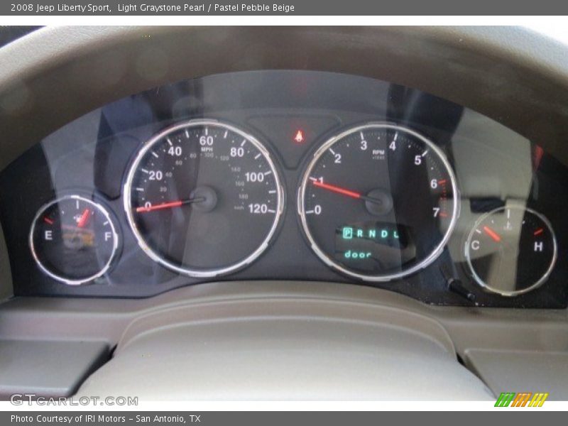 Light Graystone Pearl / Pastel Pebble Beige 2008 Jeep Liberty Sport
