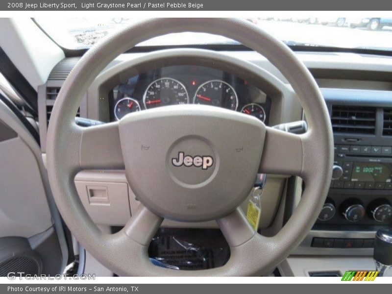 Light Graystone Pearl / Pastel Pebble Beige 2008 Jeep Liberty Sport