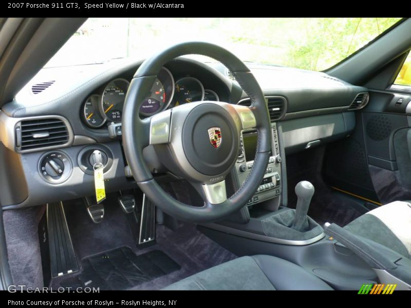Speed Yellow / Black w/Alcantara 2007 Porsche 911 GT3