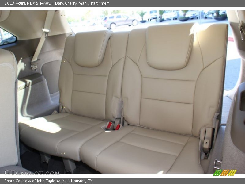 Rear Seat of 2013 MDX SH-AWD