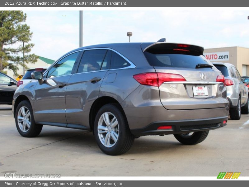 Graphite Luster Metallic / Parchment 2013 Acura RDX Technology