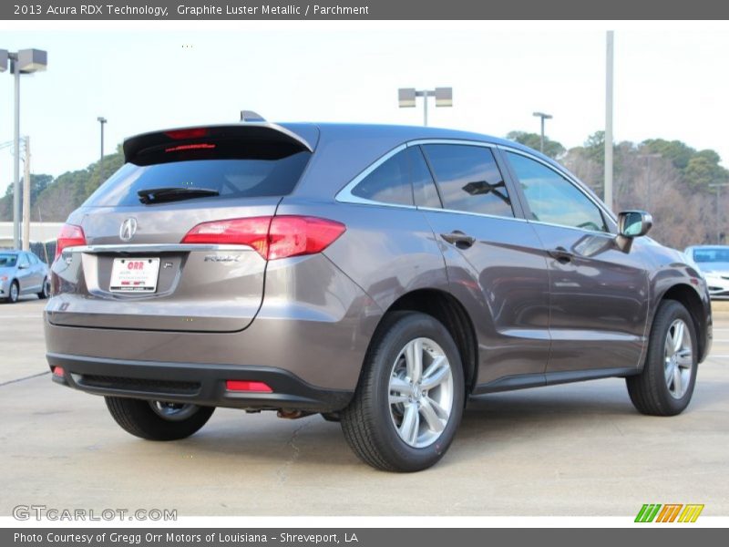 Graphite Luster Metallic / Parchment 2013 Acura RDX Technology