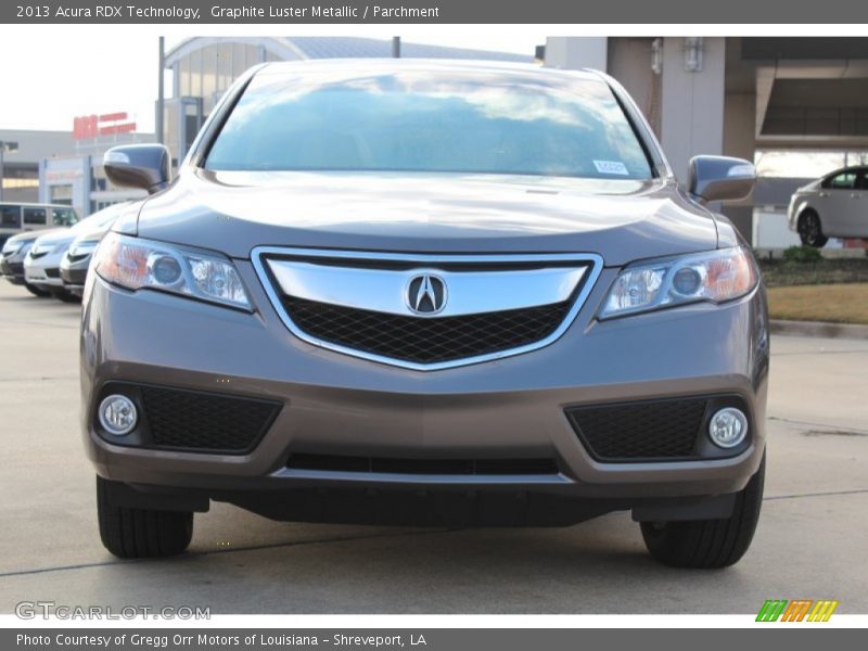 Graphite Luster Metallic / Parchment 2013 Acura RDX Technology