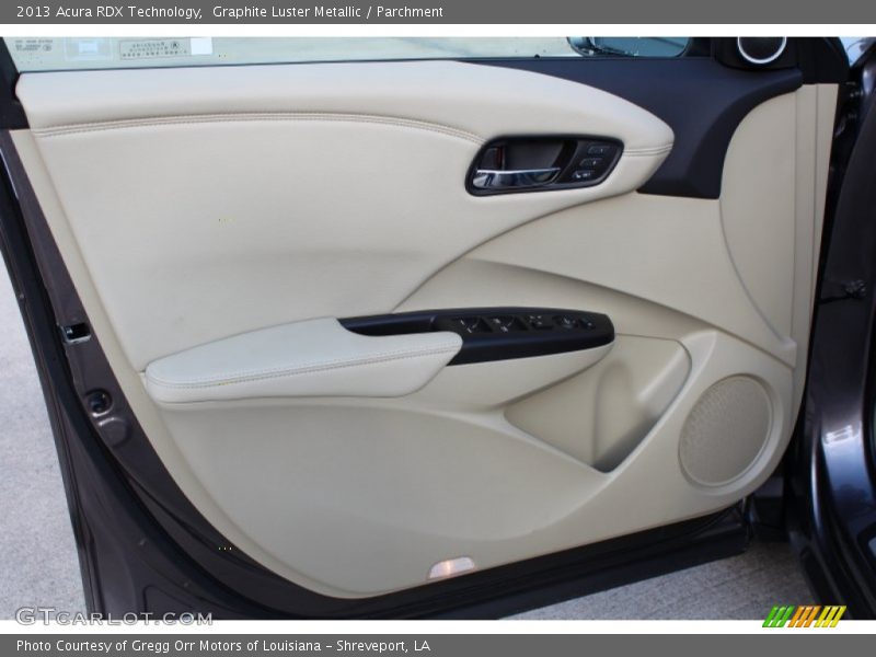 Graphite Luster Metallic / Parchment 2013 Acura RDX Technology
