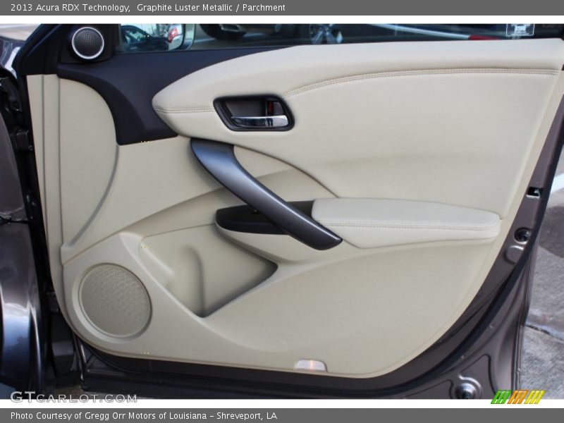 Graphite Luster Metallic / Parchment 2013 Acura RDX Technology