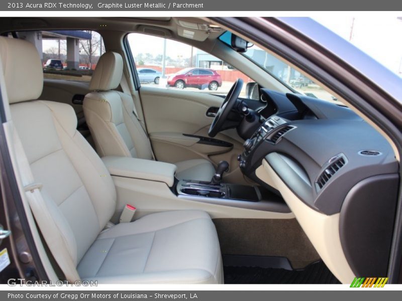 Graphite Luster Metallic / Parchment 2013 Acura RDX Technology