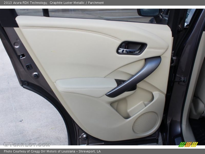 Graphite Luster Metallic / Parchment 2013 Acura RDX Technology