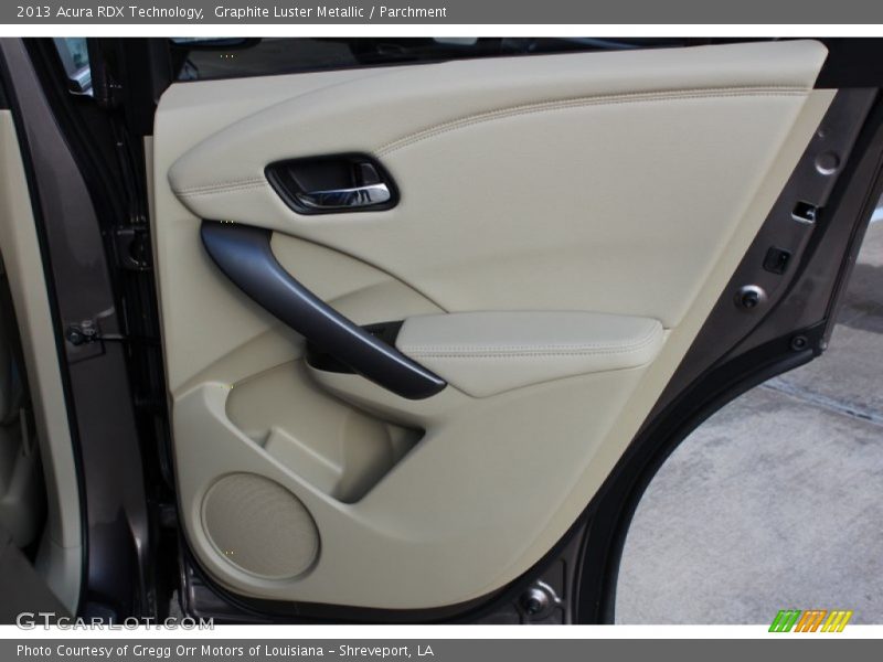 Graphite Luster Metallic / Parchment 2013 Acura RDX Technology