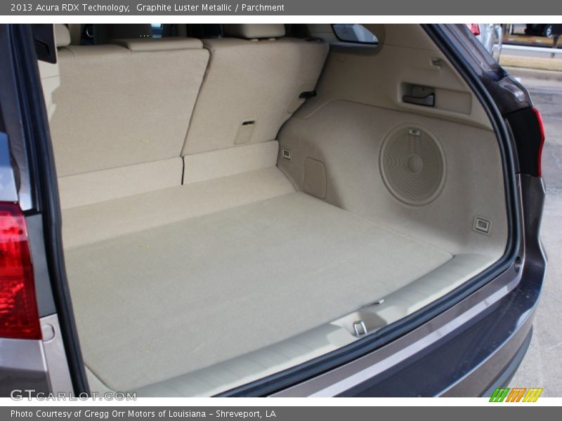 Graphite Luster Metallic / Parchment 2013 Acura RDX Technology