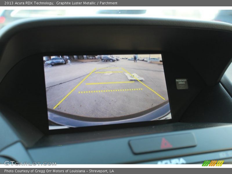Graphite Luster Metallic / Parchment 2013 Acura RDX Technology
