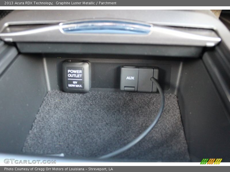 Graphite Luster Metallic / Parchment 2013 Acura RDX Technology