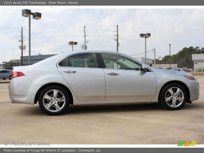 Silver Moon / Ebony 2013 Acura TSX Technology