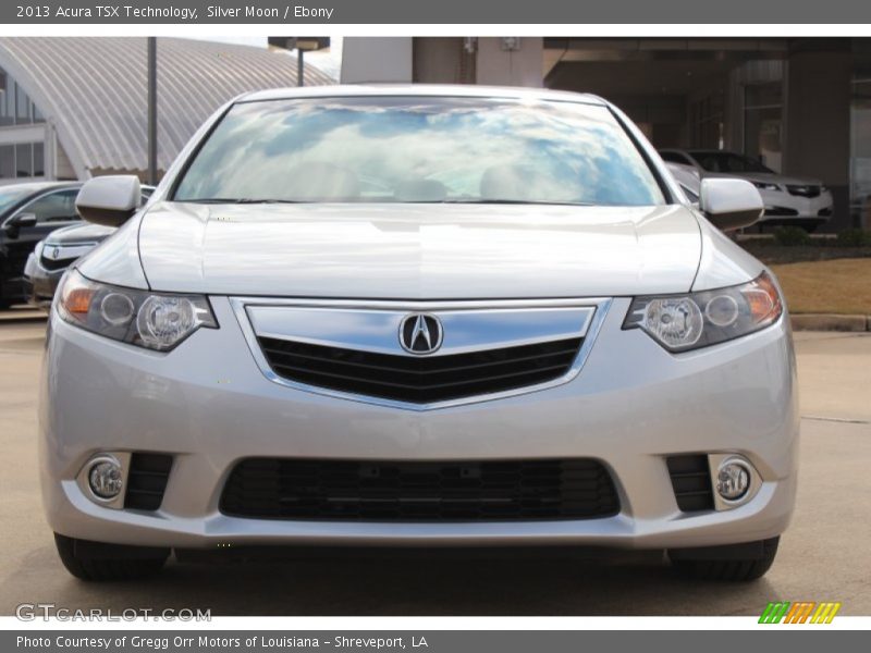 Silver Moon / Ebony 2013 Acura TSX Technology