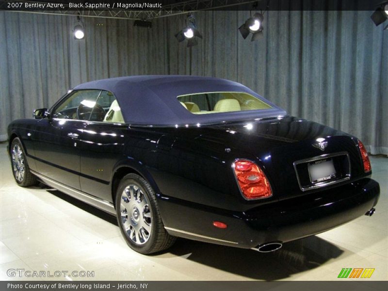 Black Sapphire / Magnolia/Nautic 2007 Bentley Azure