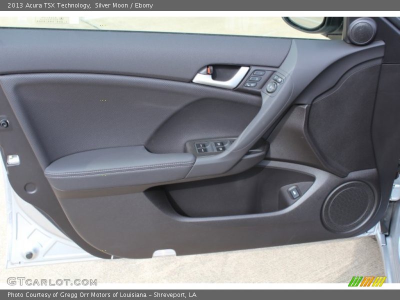 Silver Moon / Ebony 2013 Acura TSX Technology