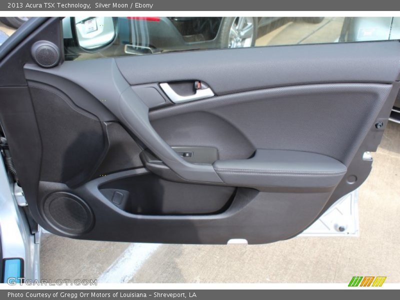 Silver Moon / Ebony 2013 Acura TSX Technology