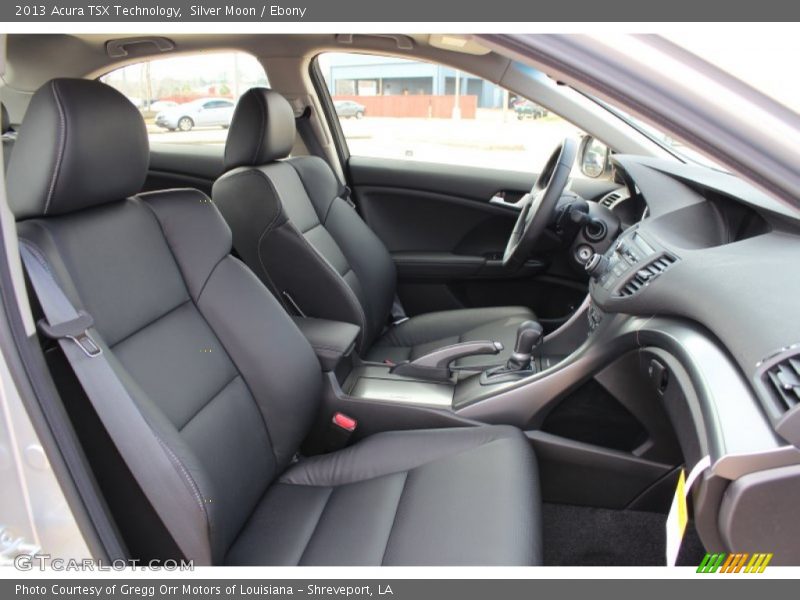 Silver Moon / Ebony 2013 Acura TSX Technology