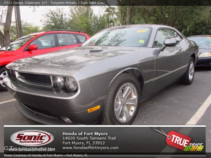 Tungsten Metallic / Dark Slate Gray 2012 Dodge Challenger SXT