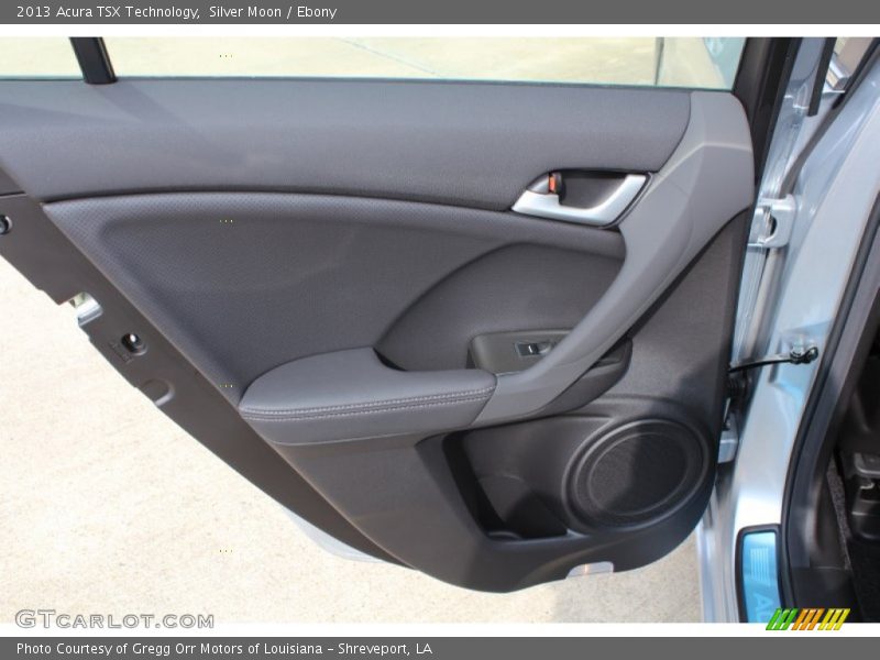 Silver Moon / Ebony 2013 Acura TSX Technology