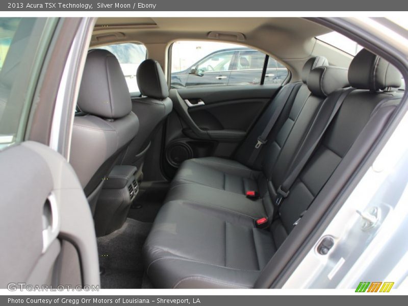Silver Moon / Ebony 2013 Acura TSX Technology