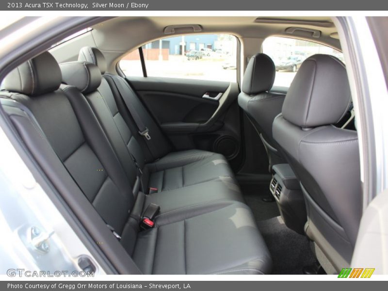Silver Moon / Ebony 2013 Acura TSX Technology