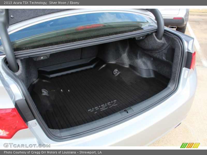 Silver Moon / Ebony 2013 Acura TSX Technology