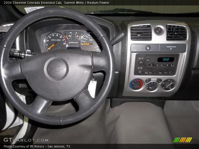 Dashboard of 2009 Colorado Extended Cab