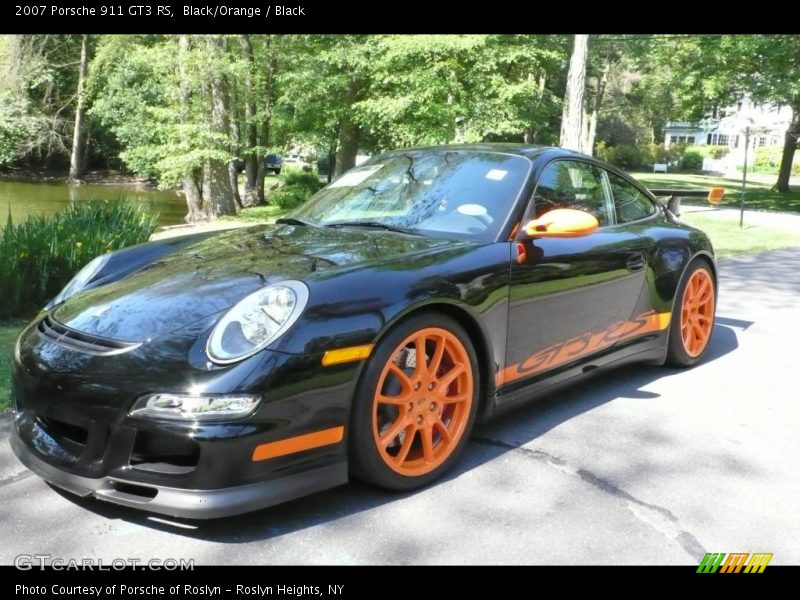 Black/Orange / Black 2007 Porsche 911 GT3 RS