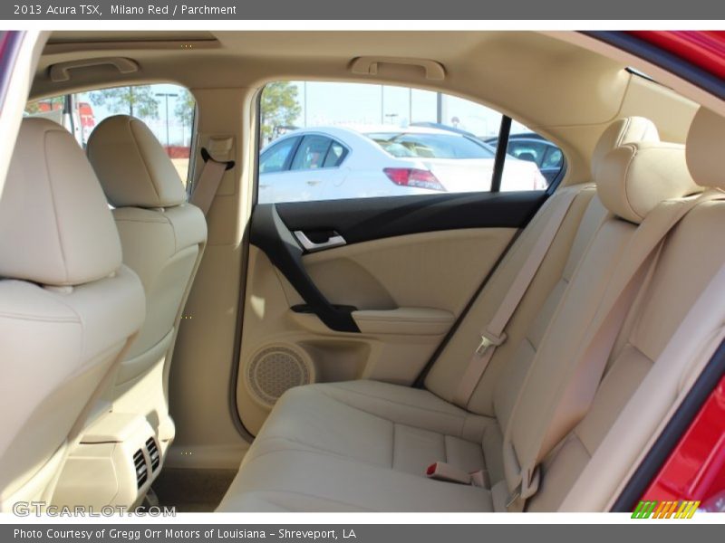 Milano Red / Parchment 2013 Acura TSX