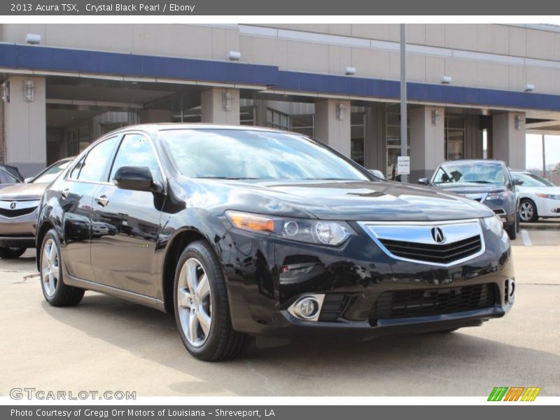 Crystal Black Pearl / Ebony 2013 Acura TSX
