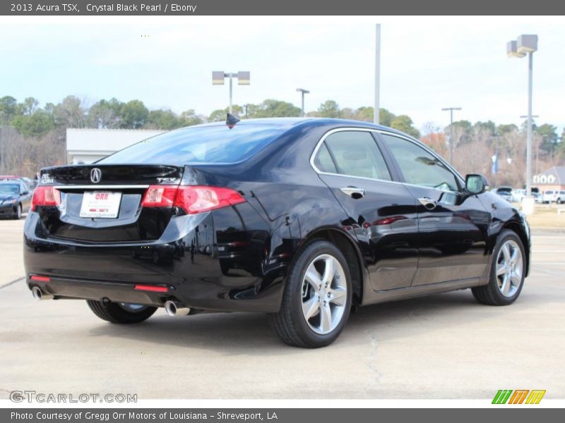 Crystal Black Pearl / Ebony 2013 Acura TSX