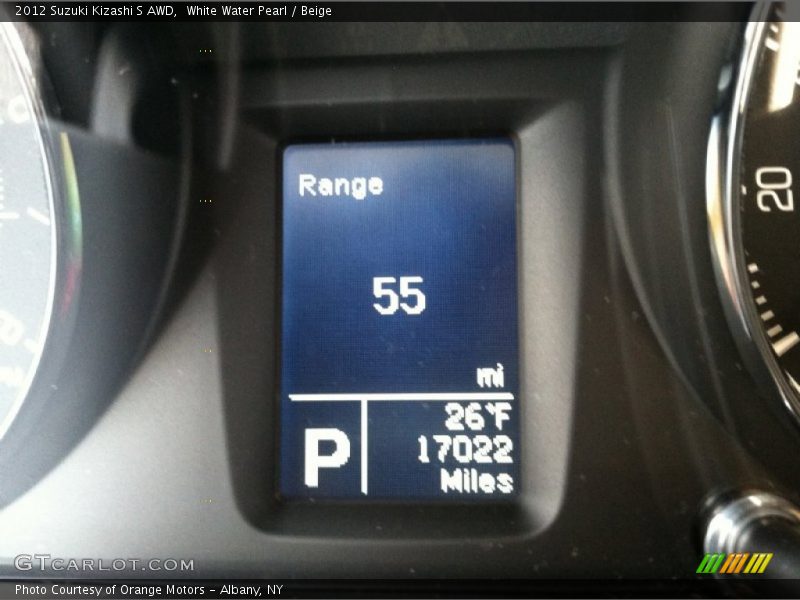 White Water Pearl / Beige 2012 Suzuki Kizashi S AWD
