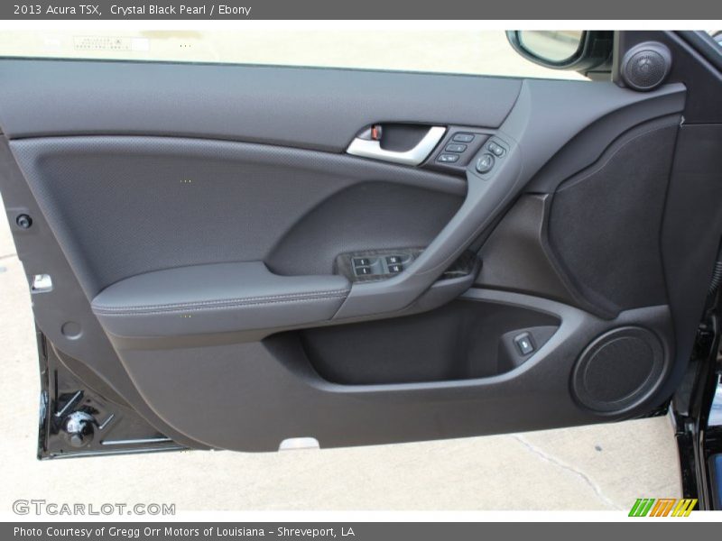 Crystal Black Pearl / Ebony 2013 Acura TSX