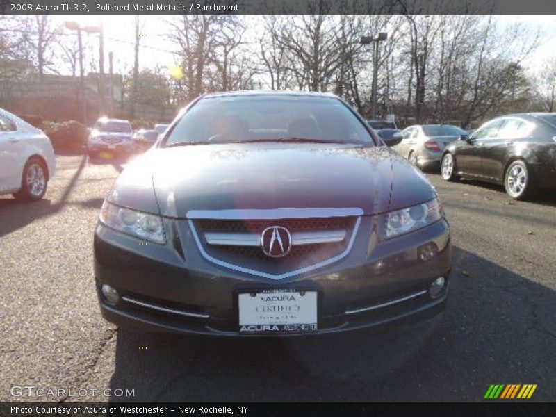 Polished Metal Metallic / Parchment 2008 Acura TL 3.2