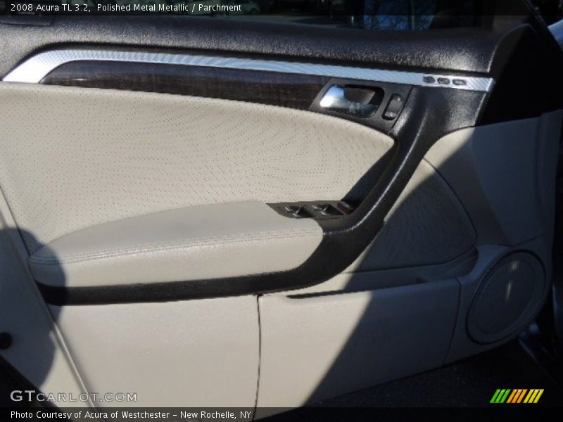 Polished Metal Metallic / Parchment 2008 Acura TL 3.2
