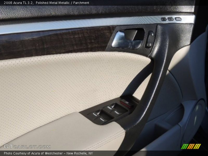 Polished Metal Metallic / Parchment 2008 Acura TL 3.2
