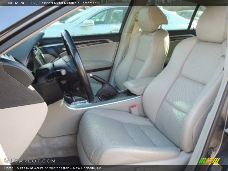 Polished Metal Metallic / Parchment 2008 Acura TL 3.2